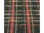 Tissu tartan vert scintillant