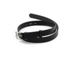 Ceinture cuir noir (30mm)