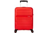 American Tourister Sunside Spinner 55 cm Valise Cabine Trolley 4 Roues Sunset Red