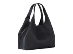 Le Tanneur Juliette Sac Porté Epaule En Cuir Grainé Noir