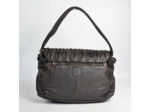Biba Meyers Sac Besace en Cuir Lavé Sculpté MEE1L Marron Os