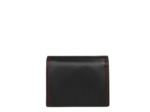 Lancaster Soft Vintage Homme Porte Monnaie 120-10 Noir Rouge