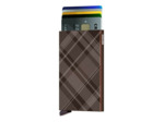 Secrid Porte-Carte Cardprotector Laser Tartan Brown