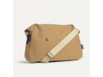 Bleu De Chauffe Léon Sac Besace En Coton Camel