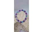 Bracelet amethyste lavande et amazoniste OLPA1951
