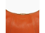 Le Tanneur Juliette Petit Sac Hobo En Cuir Grainé Terre Brulée