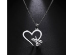Pendentif passion coiffure en acier inoxydable