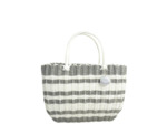 Le Voyage en Panier Luxidou Small Cabas Blanc Argent