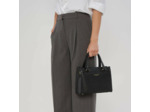 Lancaster Foulonné Double Petit Sac A Main 470-73 Noir In Nude