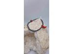 Bracelet hematite corail OLPA1131