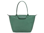 Longchamp Le Pliage Xtra Sac cabas M Cuir Sauge