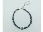 Bijoux de portable noir/doré "GOOD VIBES"