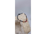 Bracelet hematite agate OLPA448