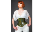 Serre-taille cuir vert caîman