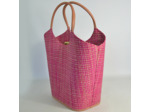 Le Voyage en Panier Pinup Cabas Rabane Fuchsia