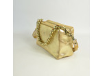 Mila Louise Mama X Sac Trotteur Cuir Pailleté Ambre