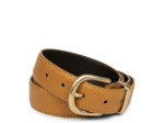 Lancaster Ceinture en Cuir de Vachette Lisse Femme 601-024 Camel M