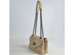 Mila Louise Lania DS Sac Bandoulière Toile Pois Creme