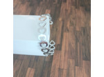 Bracelet cœurs en acier inoxydable