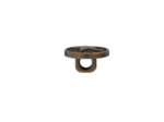 Bouton métal - étoile bronze