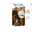 Chemise homme et femme (s-m-l-xl-xxl-xxxl) - Mc Call's M8131