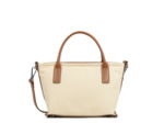 Lancaster Canvas Kba Mini Sac A Main 518-049 Beige Cognac