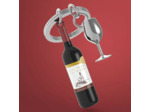 Metalmorphose Porte-clés Platine Bouteille Vin