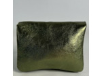 Farfouillette Porte-monnaie compact Cuir PM Olive