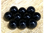 PERLE OBSIDIENNE OEIL CELESTE
