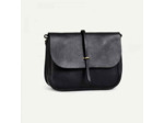 Bleu de Chauffe Sac Postier Pastel Noir