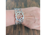 Bracelet cercles en acier inoxydable