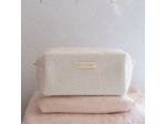 Maison Scarlett Charlotte Trousse De Toilette L En Moumoute Teddy Blanc