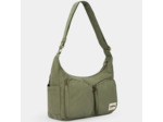 Hindbag Emile Sac Besace Multipoches En Coton Bio Olive