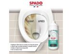 SPADO - Décapant et Rénovateur WC - Décap'Choc Spécial Fond de Cuvette Encrassé - Compatible Fosse Septique - 1L