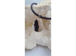 Pendentif opale des andes avec cordon liège olpa657