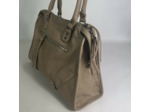 Farfouillette Sac Shopping Aux Détails Métalliques Taupe