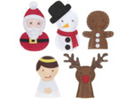 Kit marionnettes à doigts Noël - Rico Design