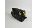 Mila Louise Mama XS RX Petit Sac Trotteur Cuir Pailleté Noir
