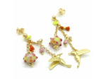 Boucles d'oreilles Jardin d'ailes