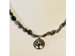 Collier œil de faucon arbre de vie