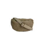 Farfouillette Sac Banane Effet Paille Taupe