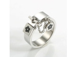 Bague breloque fleur