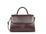 Lancaster Suave Even Sac à Main Cuir 433-17 Bordeaux Foncé