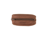 Larmorie Charles Nubuck Porte-Monnaie Terre Brunie