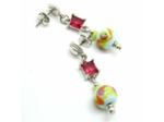 Boucles d'oreilles Citrus Coral
