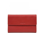 Lancaster Foulonne Double Portefeuille Compagnon 170-22 Rouge