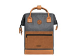 Cabaïa Medium Londres Sac à Dos 13" Gris Chiné