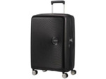 American Tourister Sound Box Spinner 67 cm Valise Trolley 4 Roues Black Bass