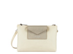Lancaster Smart Kba Petit Sac Trotteur 2 compartiments 516-27 Ivoire