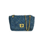 Gérard Darel Le Fanny Sac Travers  Raphia Bleu